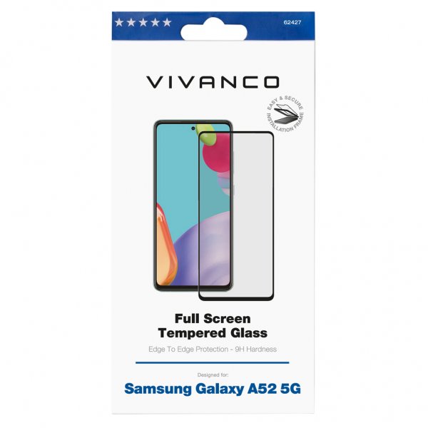 Vivanco Samsung Galaxy A52/A52s 5G Näytönsuoja Full Screen