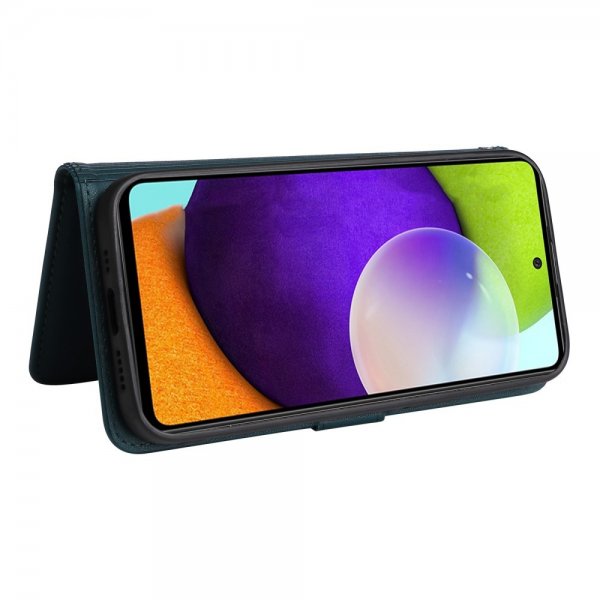 Betopnice Samsung Galaxy A52/A52s 5G -kotelo irrotettavalla kuorella 005 Sininen