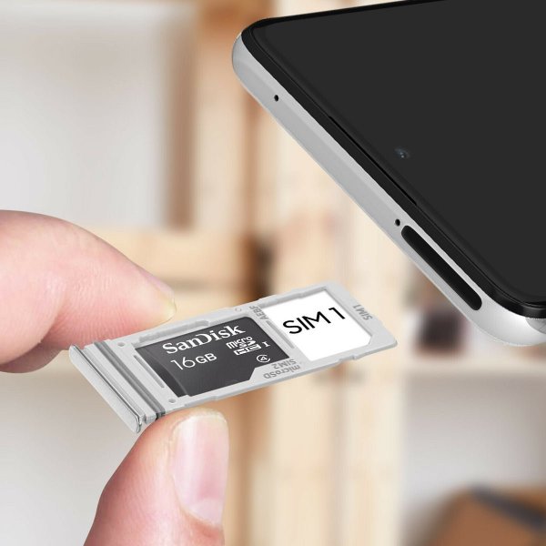 Samsung Galaxy A52s SIM-kortteline - Valkoinen