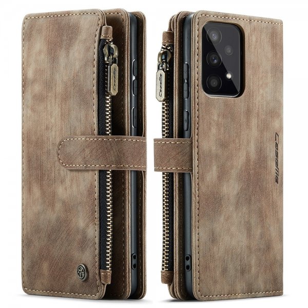 CaseMe Samsung Galaxy A53 5G Kotelo C30 Sarja Ruskea