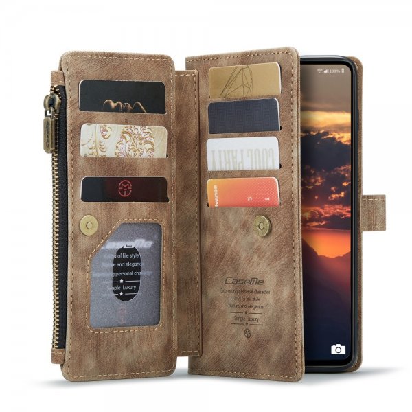 CaseMe Samsung Galaxy A53 5G Kotelo C30 Sarja Ruskea