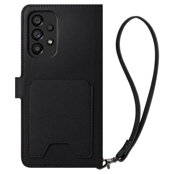 Spigen Samsung Galaxy A53 5G Kotelo Wallet S Plus Musta