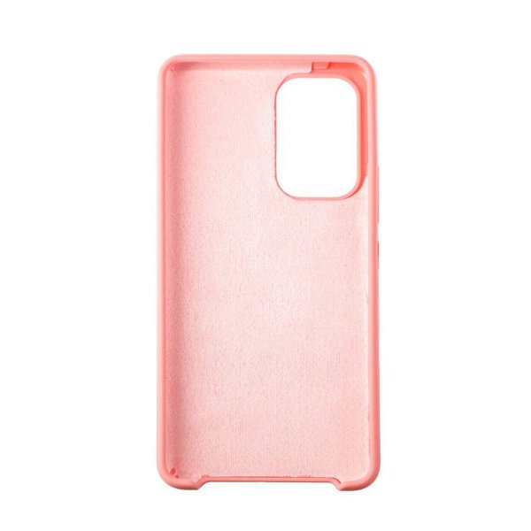 Samsung Galaxy A53 5G Silikonisuojakuori Vaaleanpunainen