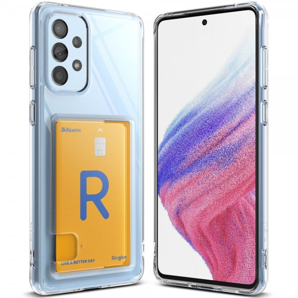 Ringke Samsung Galaxy A53 5G -suojakuori Fusion Card Clear