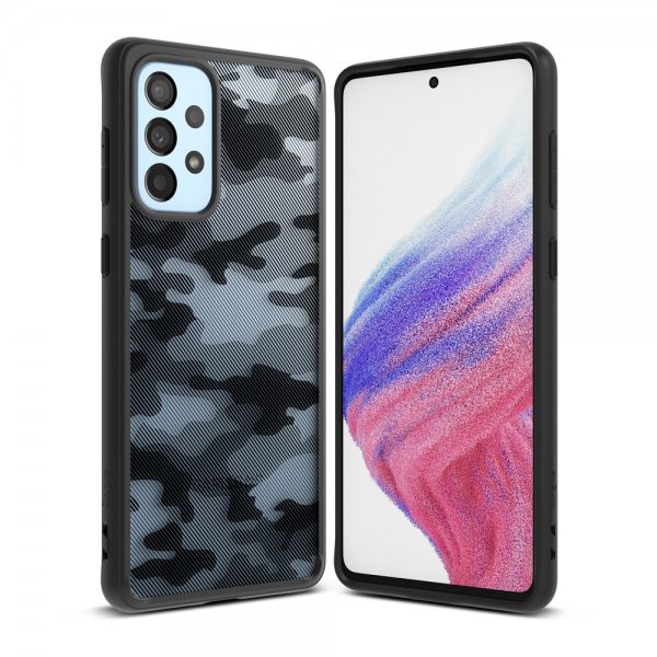 Ringke Samsung Galaxy A53 5G -suojakuori Fusion Matte Camo Black