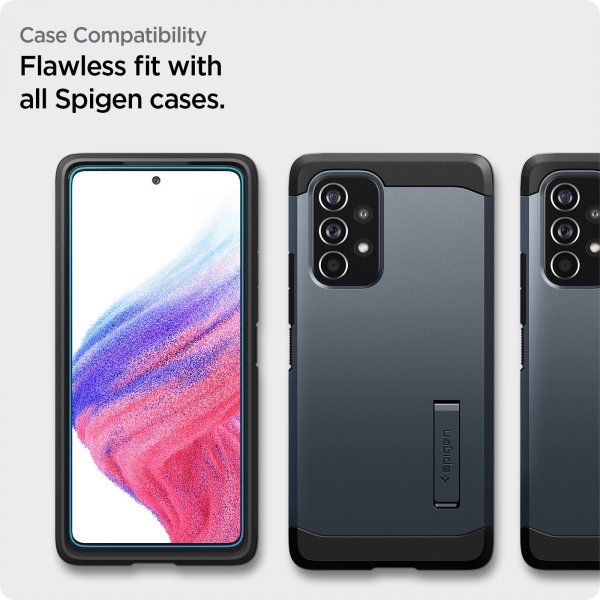 Spigen Samsung Galaxy A53 5G näytönsuoja GLAS.tR ALIGNmaster 2 kpl