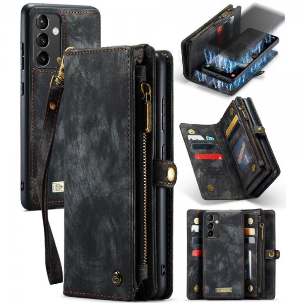 CaseMe Samsung Galaxy A54 5G Suojakotelo 008 Series Irrotettava Kuori Musta