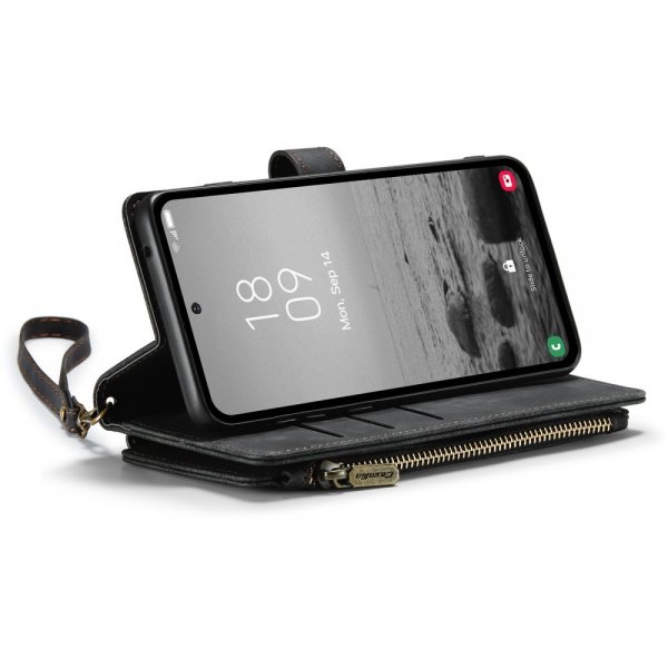 CaseMe Samsung Galaxy A54 5G -suojakotelo, C30 Series, musta