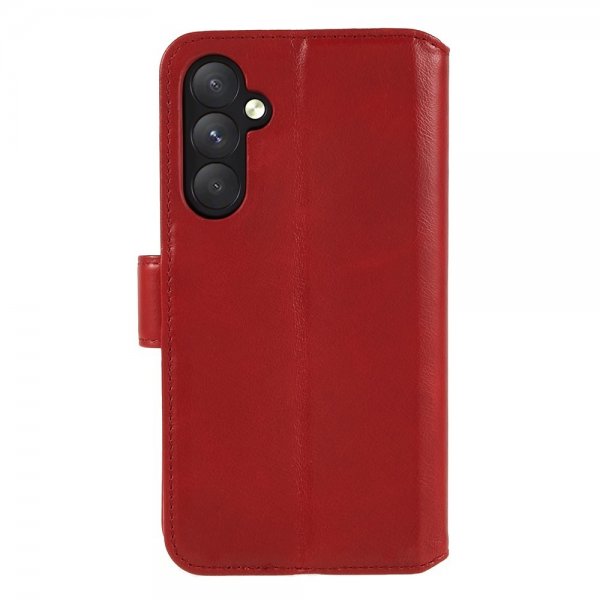 Nordic Covers Samsung Galaxy A54 5G suojakotelo Essential Leather Poppy Red
