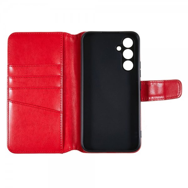 Nordic Covers Samsung Galaxy A54 5G suojakotelo Essential Leather Poppy Red