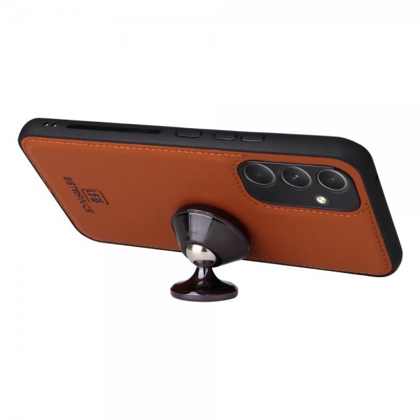 Betopnice Samsung Galaxy A54 5G suojakotelo irrotettavalla kuorella 005 Ruskea