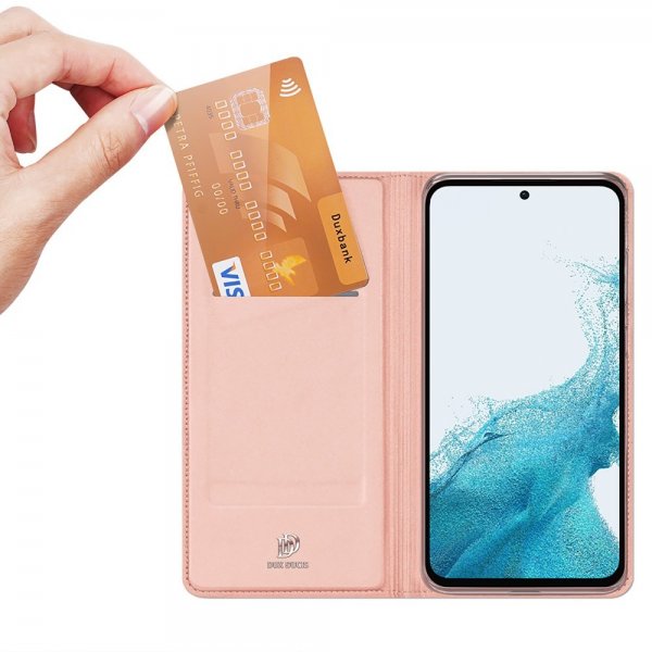 Dux Ducis Samsung Galaxy A54 5G Kotelo Skin Pro Series Ruusukulta
