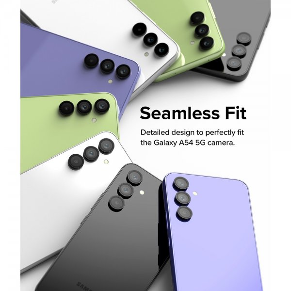 Ringke Samsung Galaxy A54 5G Kameransuoja Linssikehys Musta
