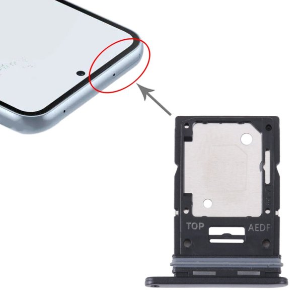 Samsung Galaxy A54 5G SIM-korttipidike - Musta