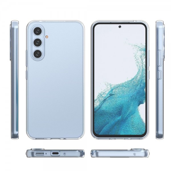 Nordic Covers Samsung Galaxy A54 5G Kuori Feather Series Läpinäkyvä