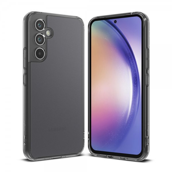 Ringke Samsung Galaxy A54 5G -suojakuori, Fusion Matte, Smoke Black