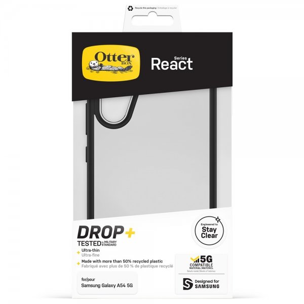 Otterbox Samsung Galaxy A54 5G Kuori React Black Crystal