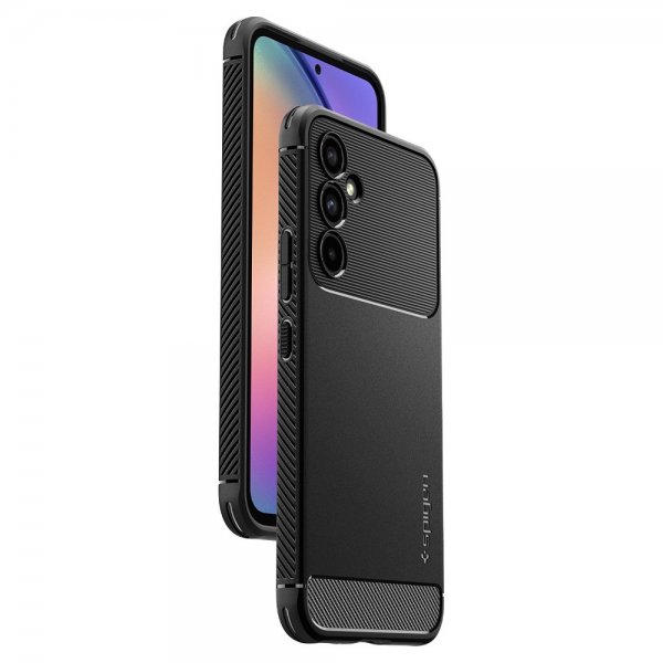 Spigen Samsung Galaxy A54 5G -suojakuori Rugged Armor Matte Black