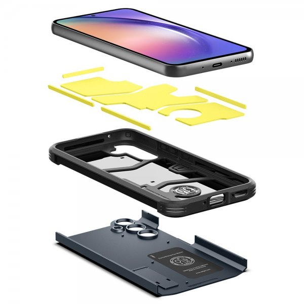 Spigen Samsung Galaxy A54 5G Suojakuori Tough Armor Metal Slate