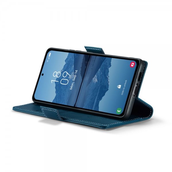 CaseMe Samsung Galaxy A55 -suojakotelo, 023-sarja, sininen