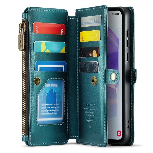 CaseMe Samsung Galaxy A55 -suojakotelo C36 Series, vihreä