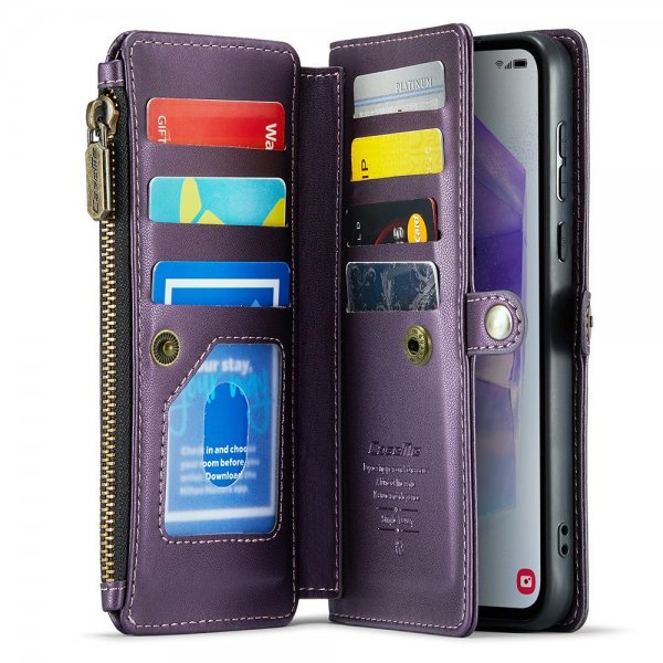 CaseMe Samsung Galaxy A55 -suojakotelo C36 Series, violetti