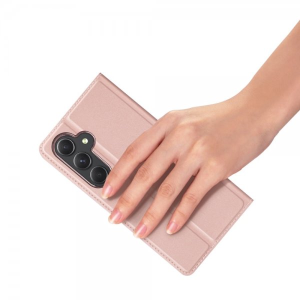 Dux Ducis Samsung Galaxy A55 -suojakotelo Skin Pro Series Ruusukulta