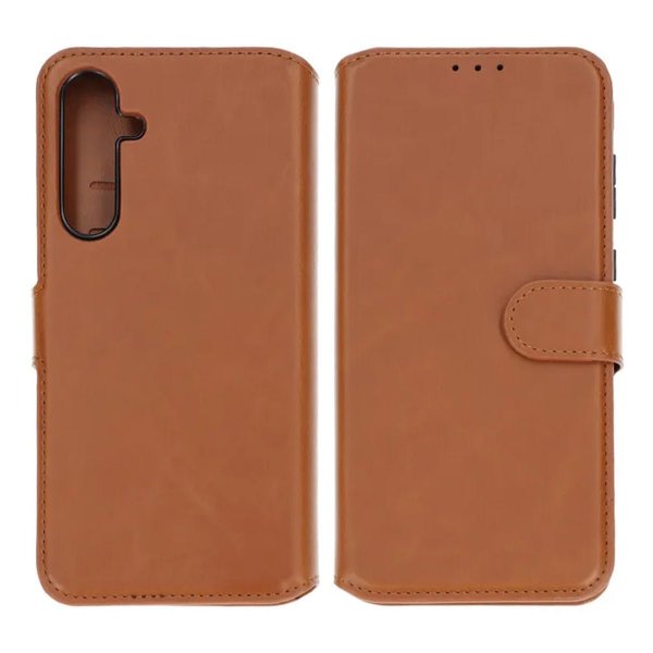 Rvelon Samsung Galaxy A55 Suojakotelo Magneettinen Irrotettava Kuori Ruskea