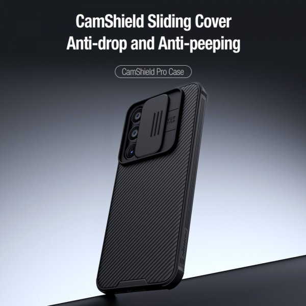 Nillkin Samsung Galaxy A55 Suojakuori CamShield Pro Musta