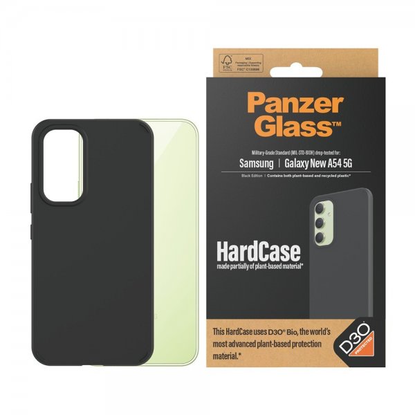 PanzerGlass Samsung Galaxy A55 Suojakuori HardCase D3O Musta