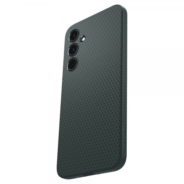 Spigen Samsung Galaxy A55 -suojakuori Liquid Air Abyss Green