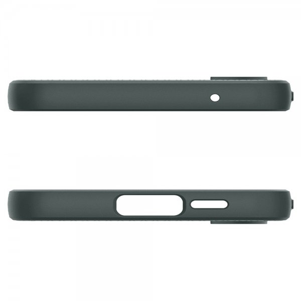 Spigen Samsung Galaxy A55 -suojakuori Liquid Air Abyss Green
