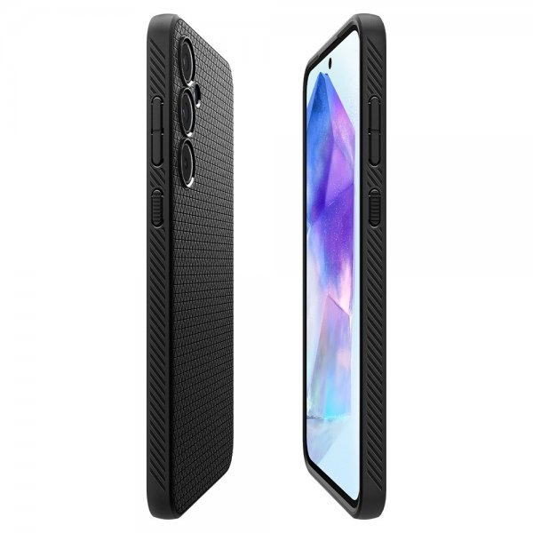 Spigen Samsung Galaxy A55 Kuori Liquid Air Matte Black