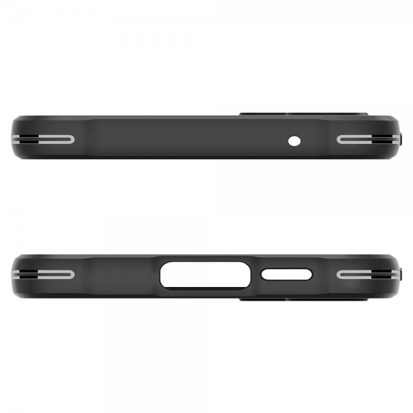Spigen Samsung Galaxy A55 -suojakuori Rugged Armor Matte Black