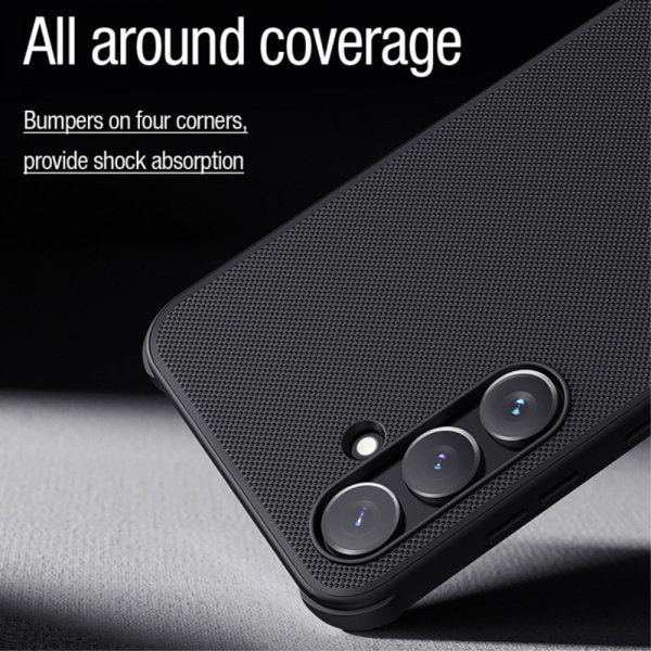 Nillkin Samsung Galaxy A55 -kuoret Super Frosted Shield Pro MagSafe - Musta