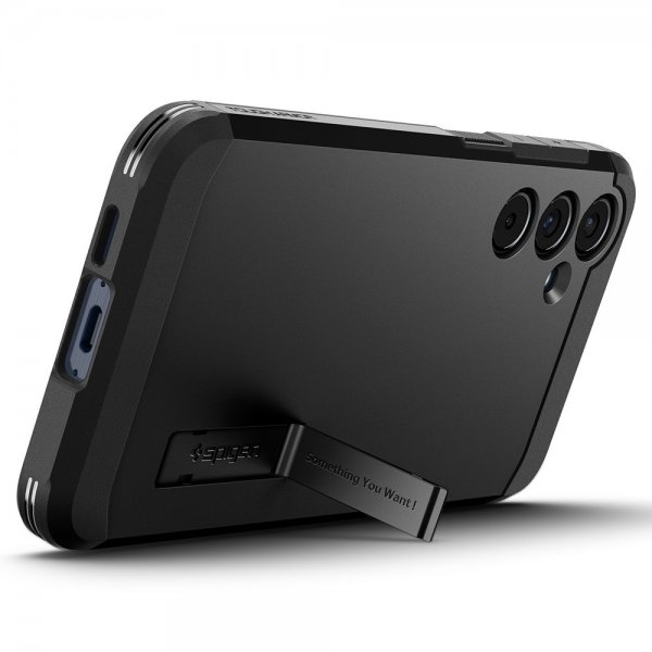 Spigen Samsung Galaxy A55 Suojakuori Tough Armor Musta