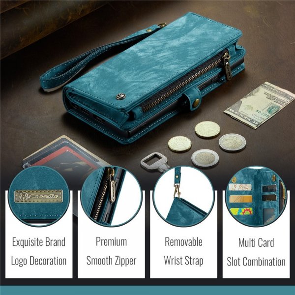 CaseMe Samsung Galaxy A56 suojakotelo 008 Series Irrotettava kuori, sininen