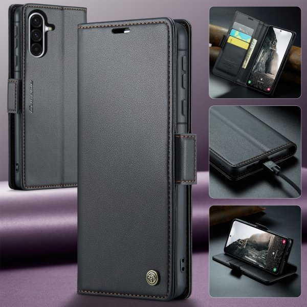 CaseMe Samsung Galaxy A56 -suojakotelo 023 Series Musta