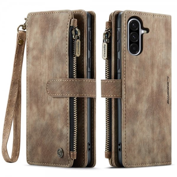 CaseMe Samsung Galaxy A56 Kotelo C30 Series Ruskea