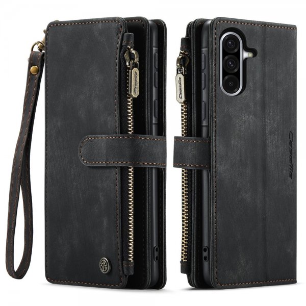 CaseMe Samsung Galaxy A56 Kotelo C30 Series Musta