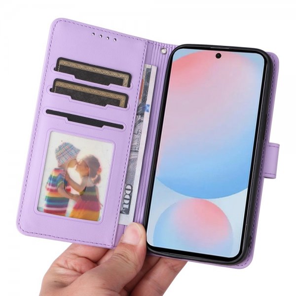 Betopnice Samsung Galaxy A56 -kotelo irrotettavalla kuorella 005 Violetti