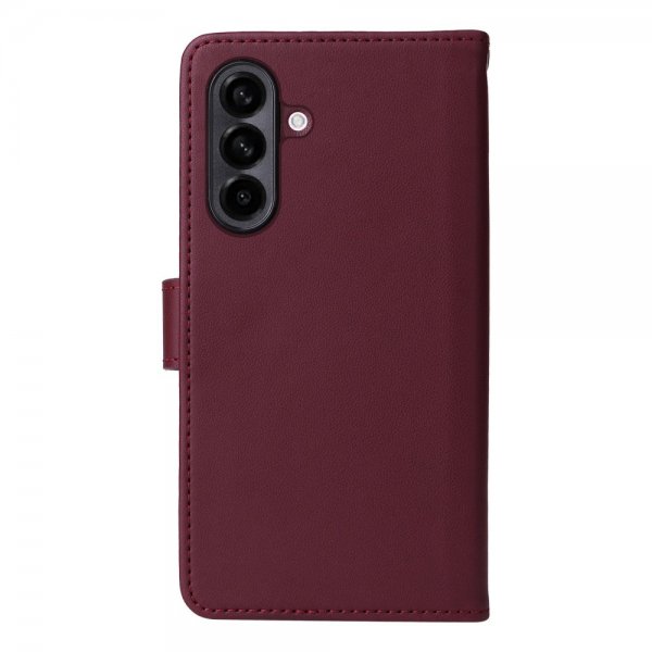 Betopnice Samsung Galaxy A56 Kotelo Irrotettavalla Kuorella 005 Punainen