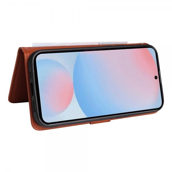Betopnice Samsung Galaxy A56 Kotelo Irrotettavalla Kuorella 005 Punainen