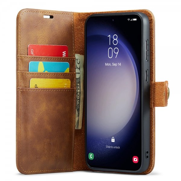 Dg.Ming Samsung Galaxy A56 Kotelo Irrotettavalla Kuorella Ruskea