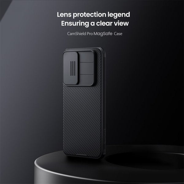 Nillkin Samsung Galaxy A56 Kuori CamShield Pro MagSafe Musta