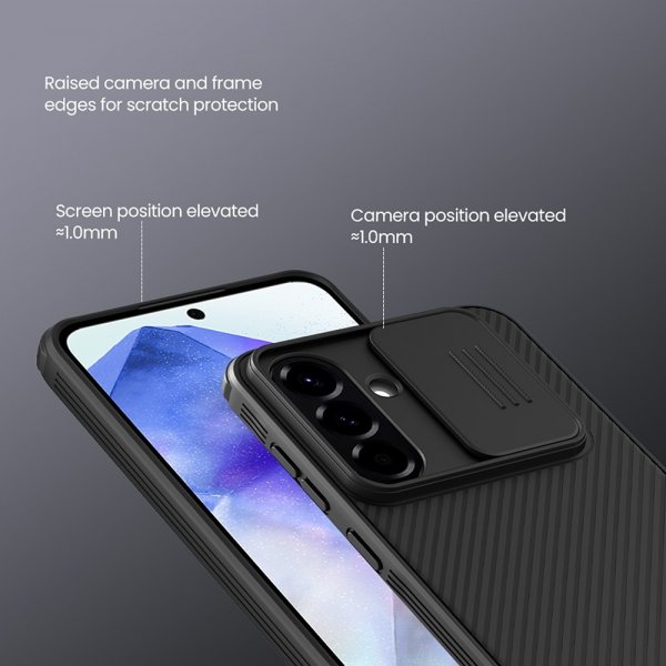 Nillkin Samsung Galaxy A56 Kuori CamShield Pro Musta