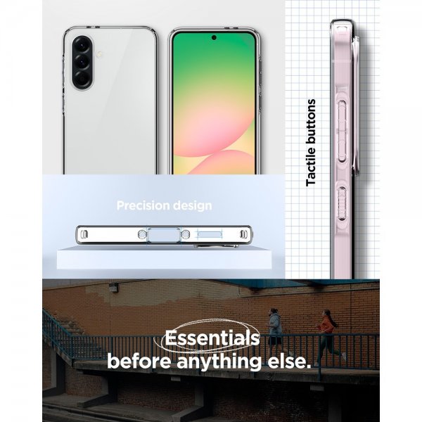 Spigen Samsung Galaxy A56 Kuori Liquid Crystal Läpinäkyvä