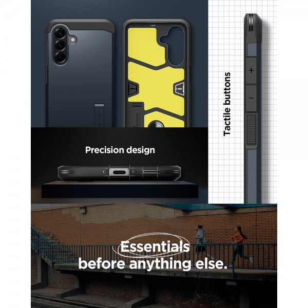 Spigen Samsung Galaxy A56 Kuori Tough Armor Metal Slate