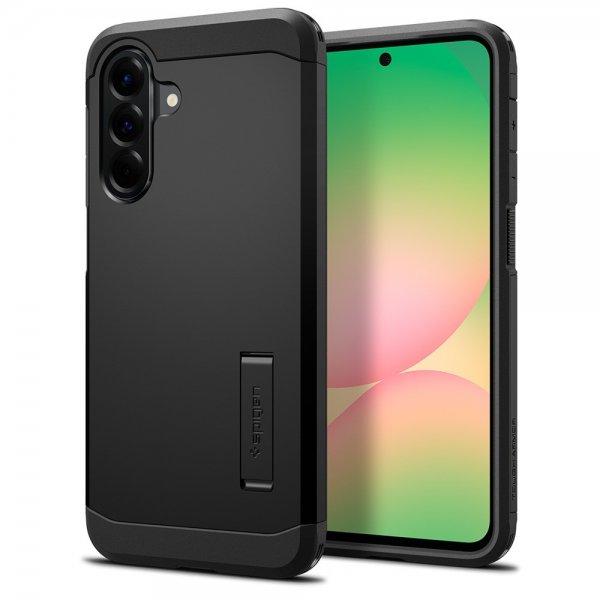 Spigen Samsung Galaxy A56 Kuori Tough Armor Musta