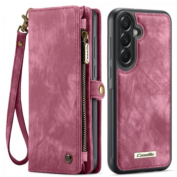 CaseMe Samsung Galaxy A57 -kotelo 008 Series, irrotettava kuori, punainen